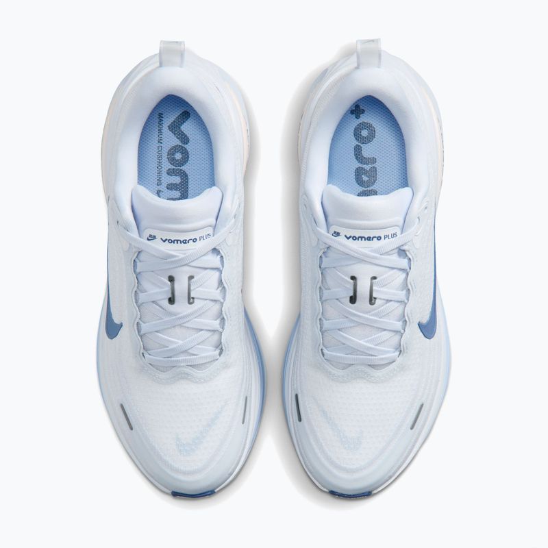 Dámske bežecké topánky Nike Vomero Plus white/aluminum/football grey/mystic navy 5
