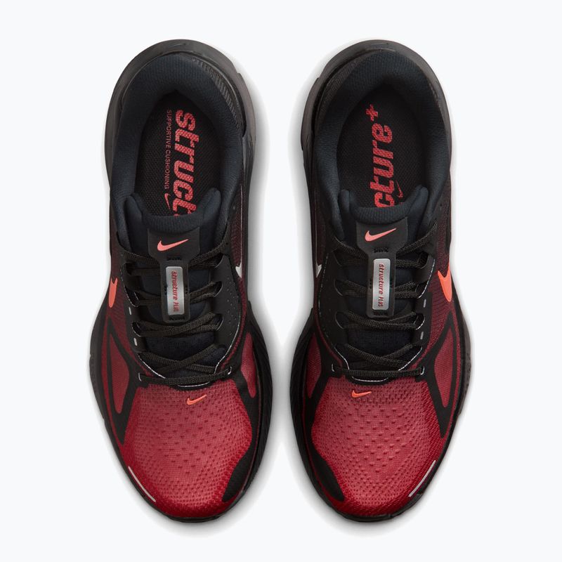 Pánske bežecké topánky Nike Structure Plus black/university red/bright crimson 5