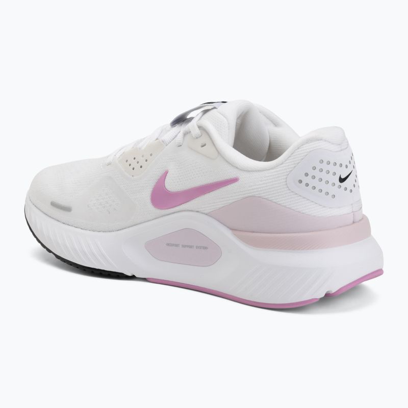 Dámske bežecké topánky Nike Structure 26 white/bleached lilac/light magenta/black 3