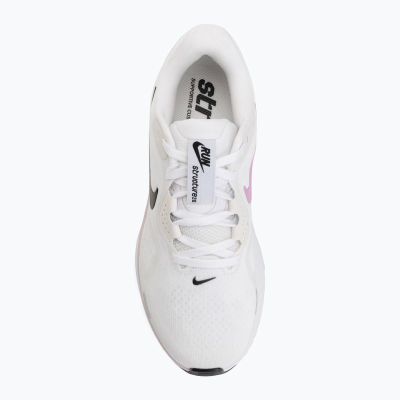 Dámske bežecké topánky Nike Structure 26 white/bleached lilac/light magenta/black 5
