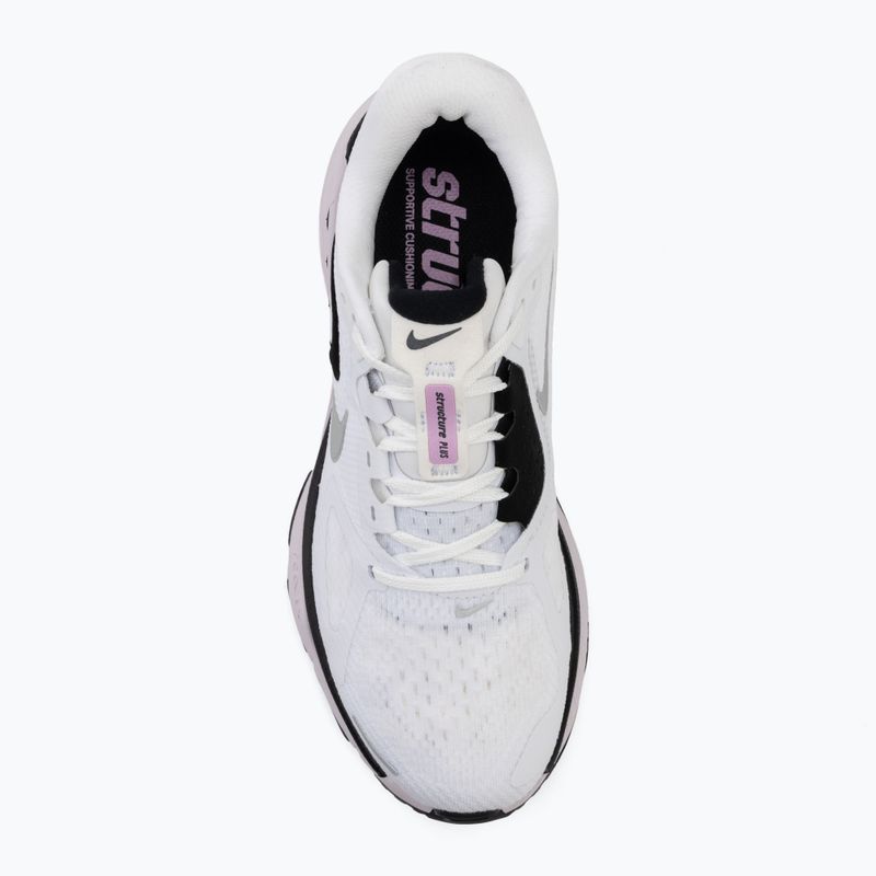Dámske bežecké topánky Nike Structure Plus white/black/metallic silver 5