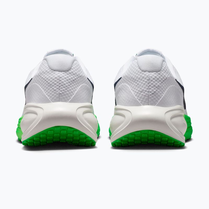 Pánske bežecké topánky Nike Revolution 8 white/green spark/midnight navy 6