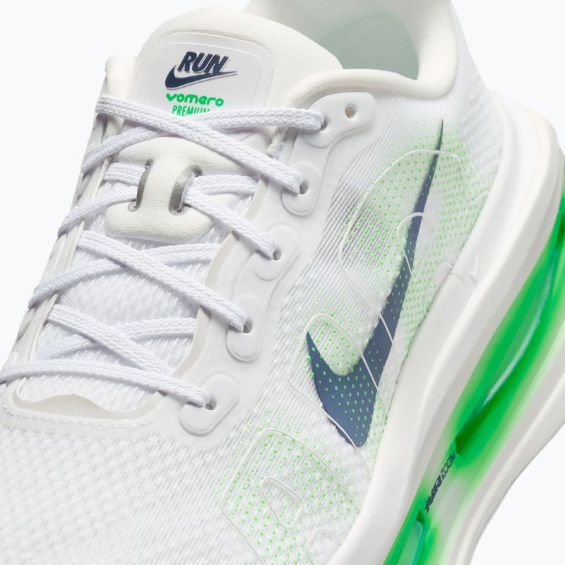 Pánske bežecké topánky Nike Vomero Premium white/green spark/midnight navy 7