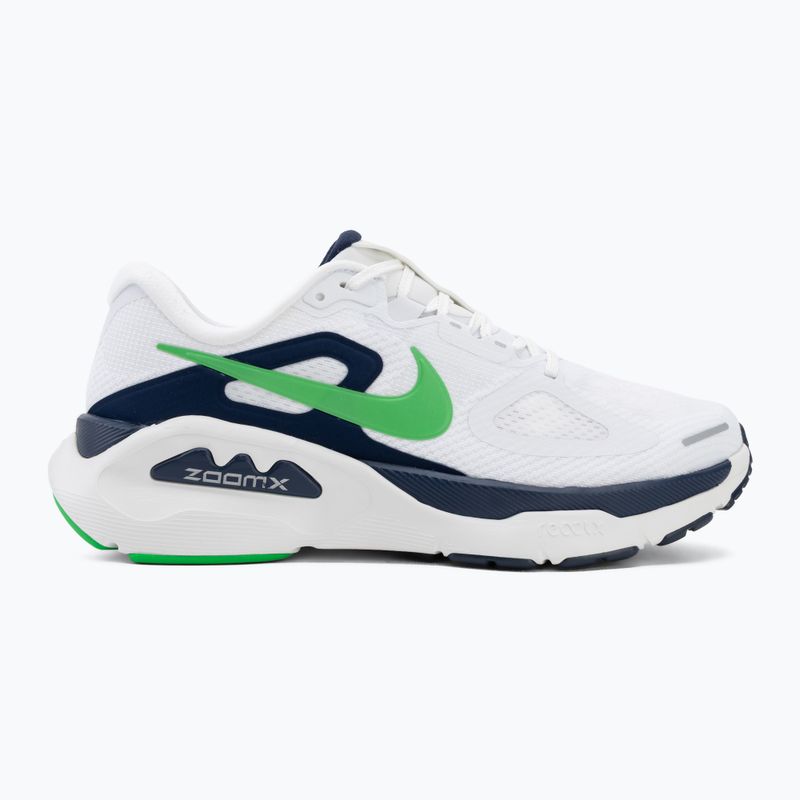 Pánske bežecké topánky Nike Structure Plus white/midnight navy/green spark 2