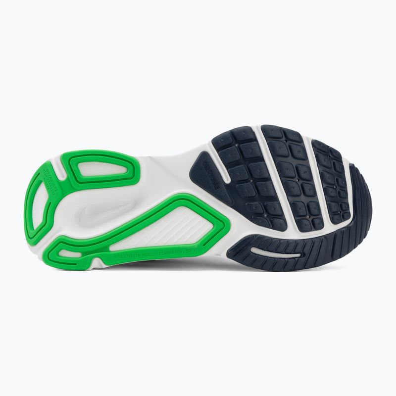 Pánske bežecké topánky Nike Structure Plus white/midnight navy/green spark 4