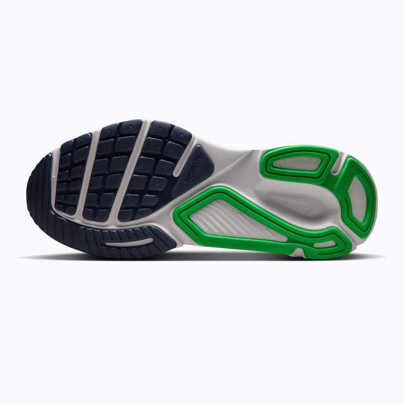 Pánske bežecké topánky Nike Structure Plus white/midnight navy/green spark 4