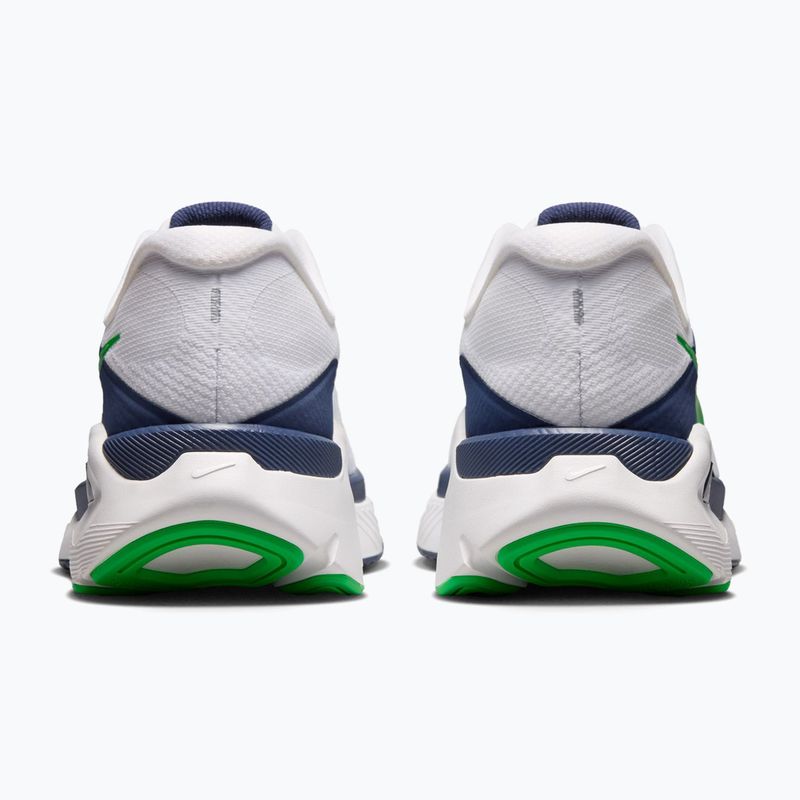 Pánske bežecké topánky Nike Structure Plus white/midnight navy/green spark 6