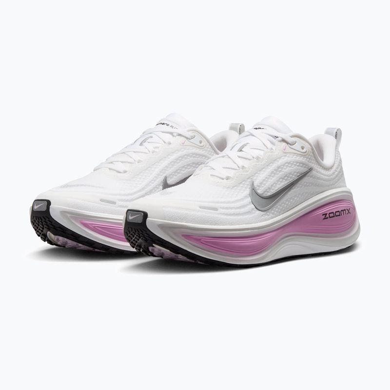 Dámske bežecké topánky Nike Vomero Plus white/bleached lilac/metallic silver 3