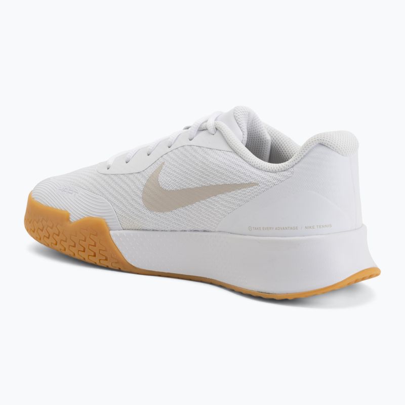 Pánske tenisové topánky Nike Vapor Lite 3 White/Summit White/Light Orewood Brown 3