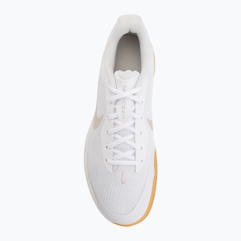 Pánske tenisové topánky Nike Vapor Lite 3 White/Summit White/Light Orewood Brown 5