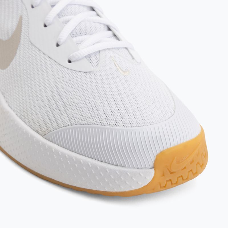 Pánske tenisové topánky Nike Vapor Lite 3 White/Summit White/Light Orewood Brown 7