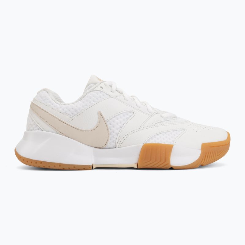 Pánske tenisové topánky Nike Court Lite 4 White/Summit White/Linen/Light Orewood Brown 2