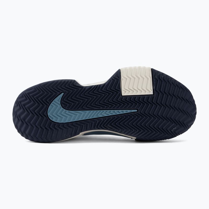 Pánske tenisové topánky Nike Zoom GP Challenge Pro Clay smokey blue/light bone/new slate/white 4