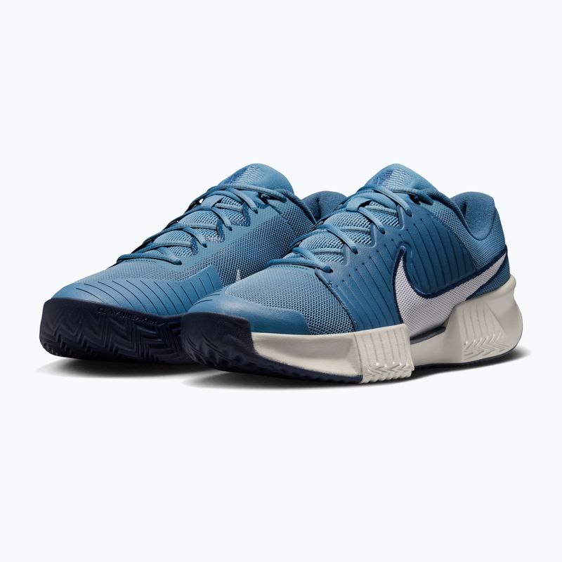 Pánske tenisové topánky Nike Zoom GP Challenge Pro Clay smokey blue/light bone/new slate/white 3