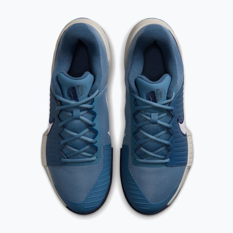 Pánske tenisové topánky Nike Zoom GP Challenge Pro Clay smokey blue/light bone/new slate/white 5