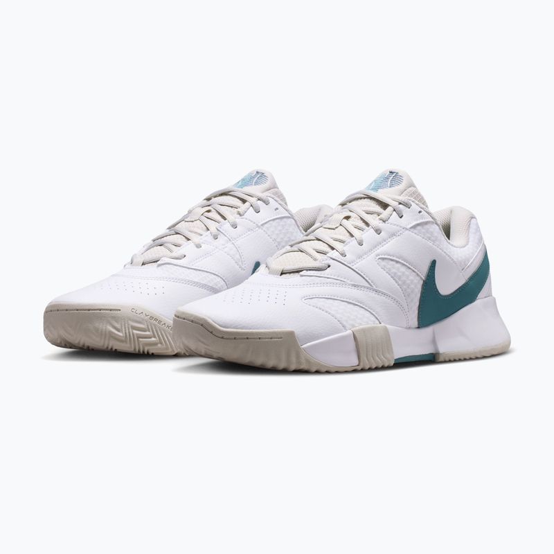 Pánske tenisové topánky Nike Court Lite 4 White/Light Bone/New Slate/Smokey Blue 3