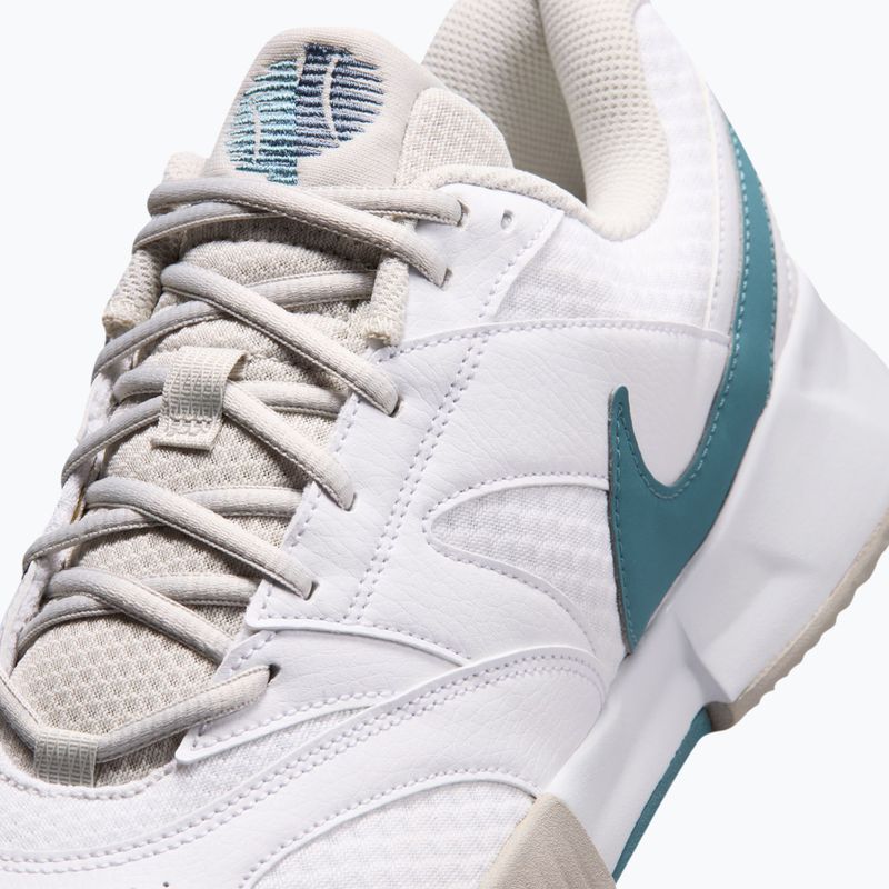 Pánske tenisové topánky Nike Court Lite 4 White/Light Bone/New Slate/Smokey Blue 7