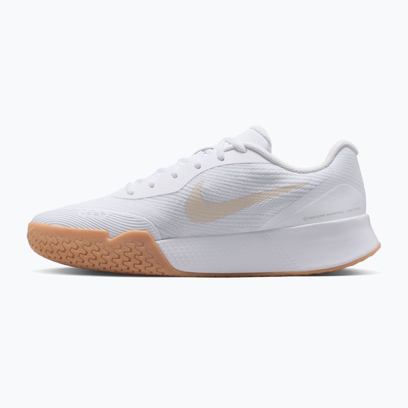 Pánske tenisové topánky Nike Vapor Lite 3 White/Summit White/Light Orewood Brown 2