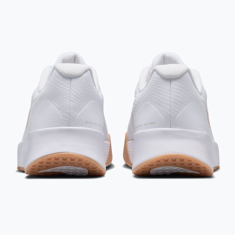 Pánske tenisové topánky Nike Vapor Lite 3 White/Summit White/Light Orewood Brown 4