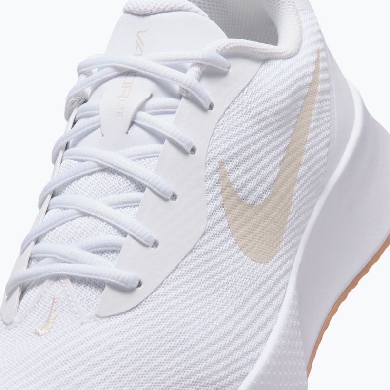 Pánske tenisové topánky Nike Vapor Lite 3 White/Summit White/Light Orewood Brown 7