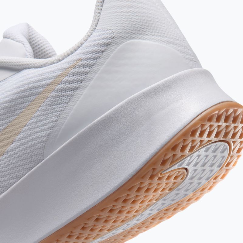 Pánske tenisové topánky Nike Vapor Lite 3 White/Summit White/Light Orewood Brown 8