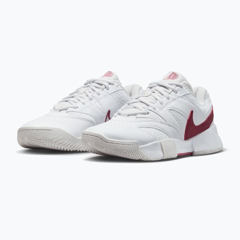 Dámske tenisové topánky Nike Court Lite 4 White/Vast Grey/Pink Smoke 3