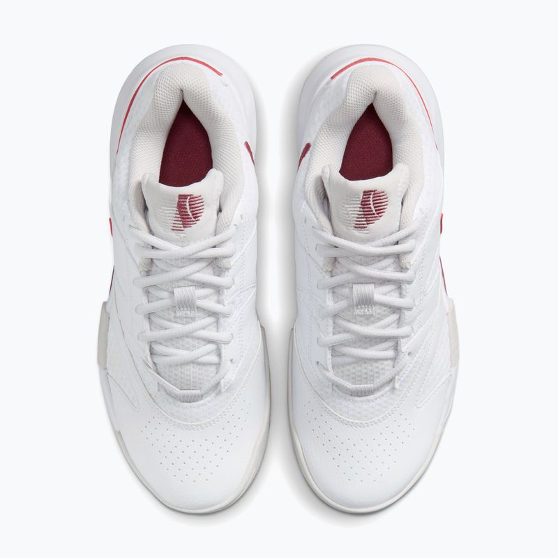 Dámske tenisové topánky Nike Court Lite 4 White/Vast Grey/Pink Smoke 5