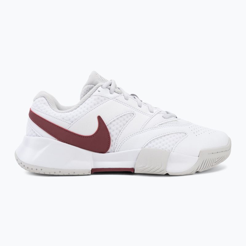 Dámske tenisové topánky Nike Court Lite 4 White/Vast Grey/Pink Smoke 2
