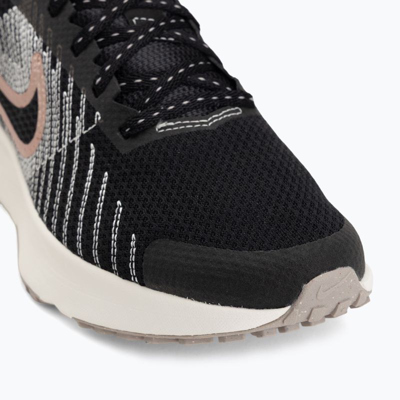 Dámske bežecké topánky Nike Run Defy black/sail/phantom/metallic rose gold 7