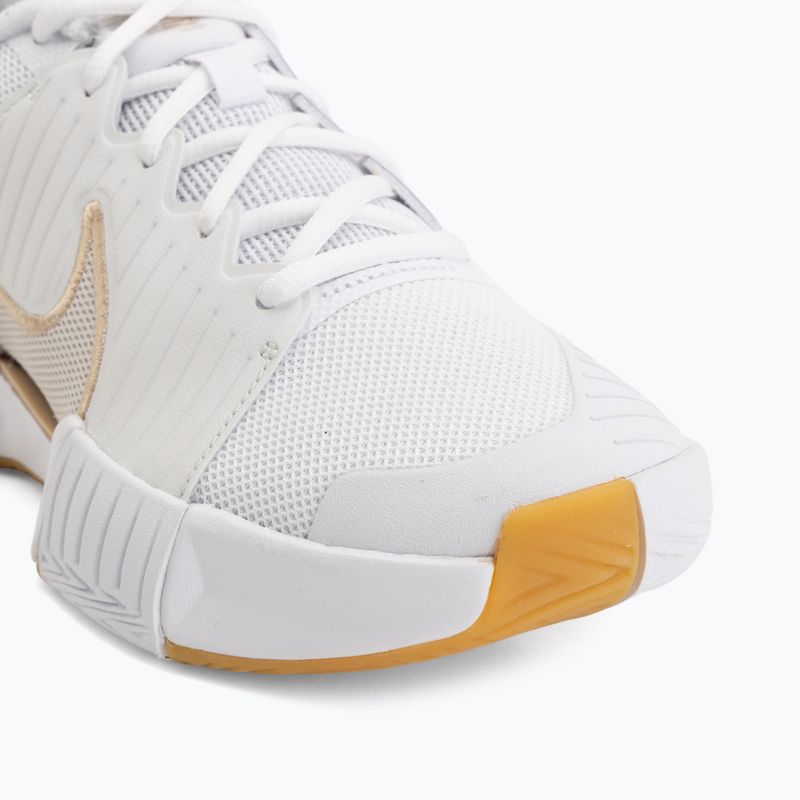 Dámske tenisové topánky Nike GP Challenge Pro white/summit white/linen/light orewood brown 7