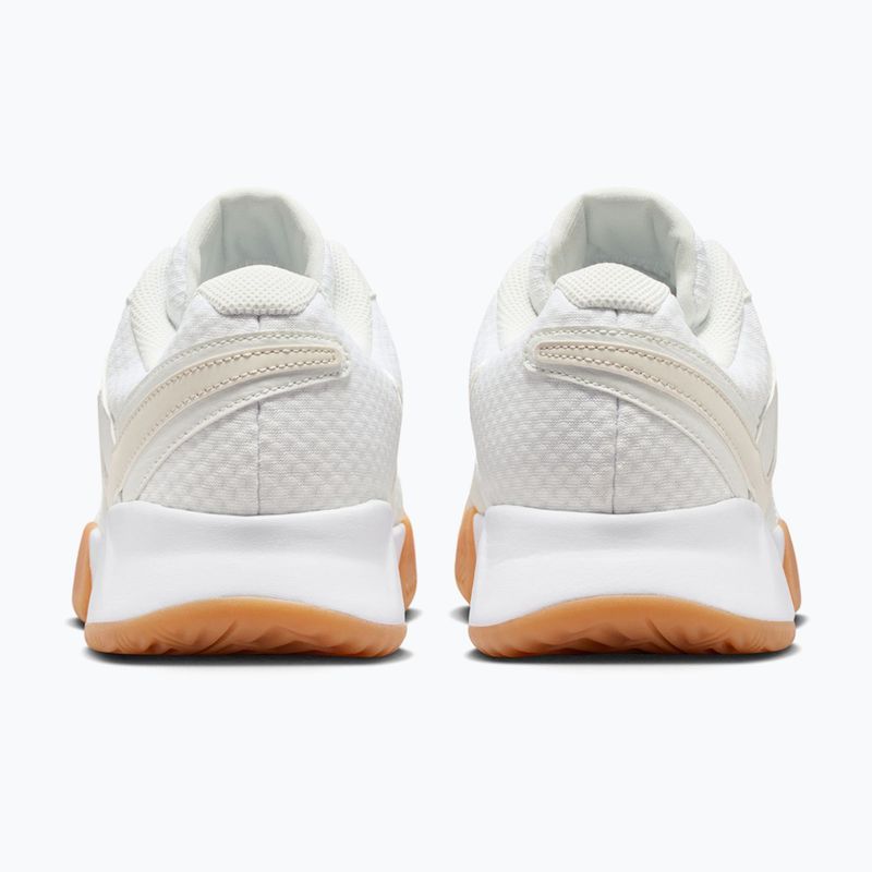 Pánske tenisové topánky Nike Court Lite 4 White/Summit White/Linen/Light Orewood Brown 4