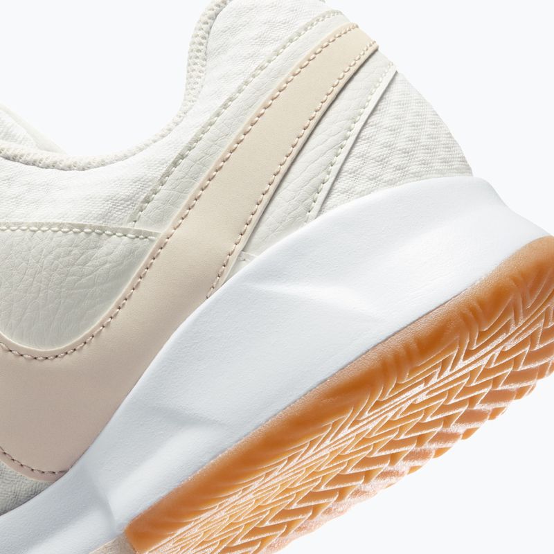 Pánske tenisové topánky Nike Court Lite 4 White/Summit White/Linen/Light Orewood Brown 8