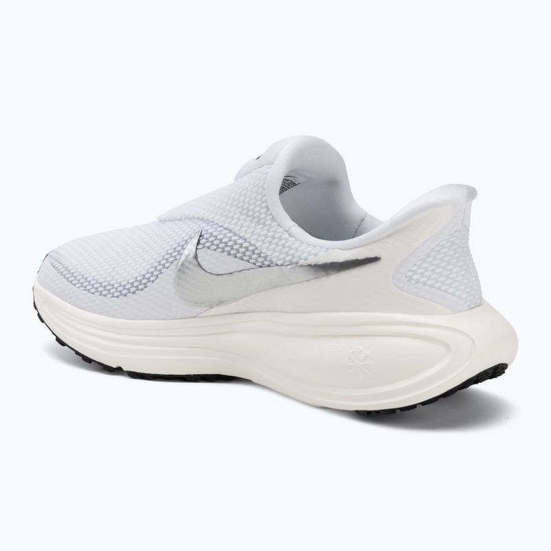 Dámske bežecké topánky Nike Revolution 8 EasyOn white/sail/black/metallic silver 3