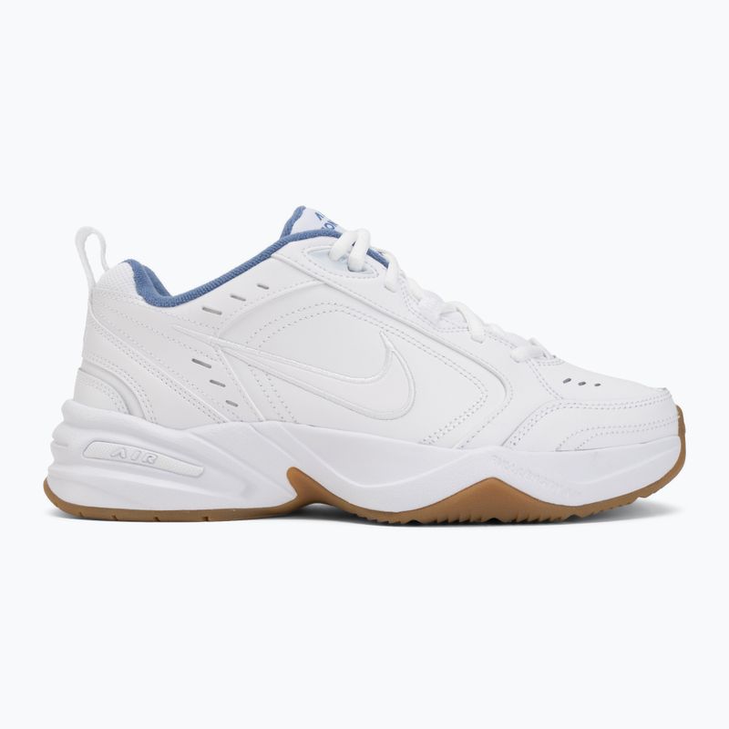 Pánske tréningové topánky Nike Air Monarch IV white/indigo storm/gum light brown/white 2