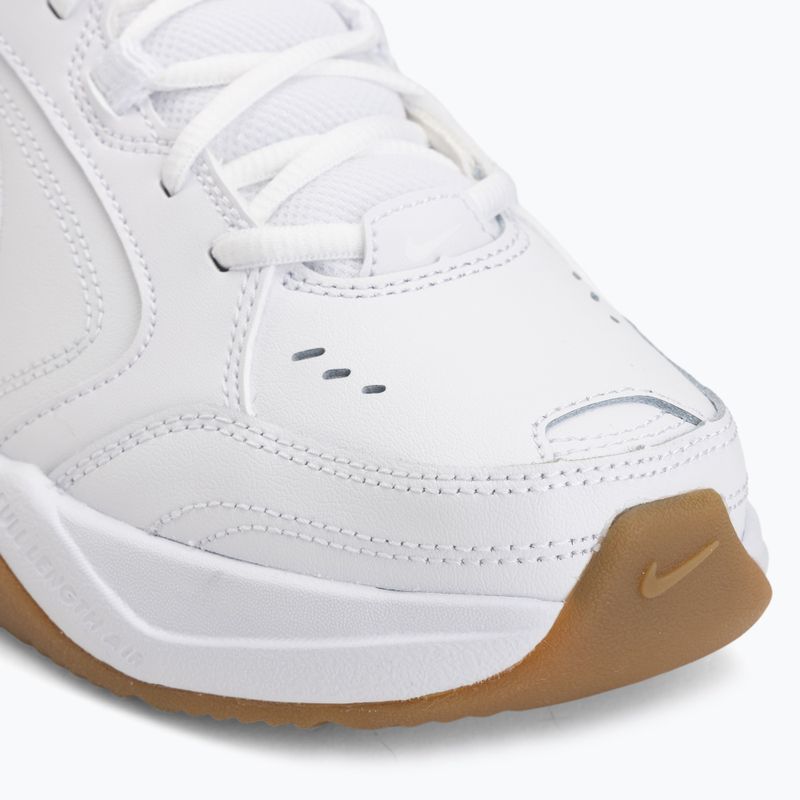 Pánske tréningové topánky Nike Air Monarch IV white/indigo storm/gum light brown/white 7