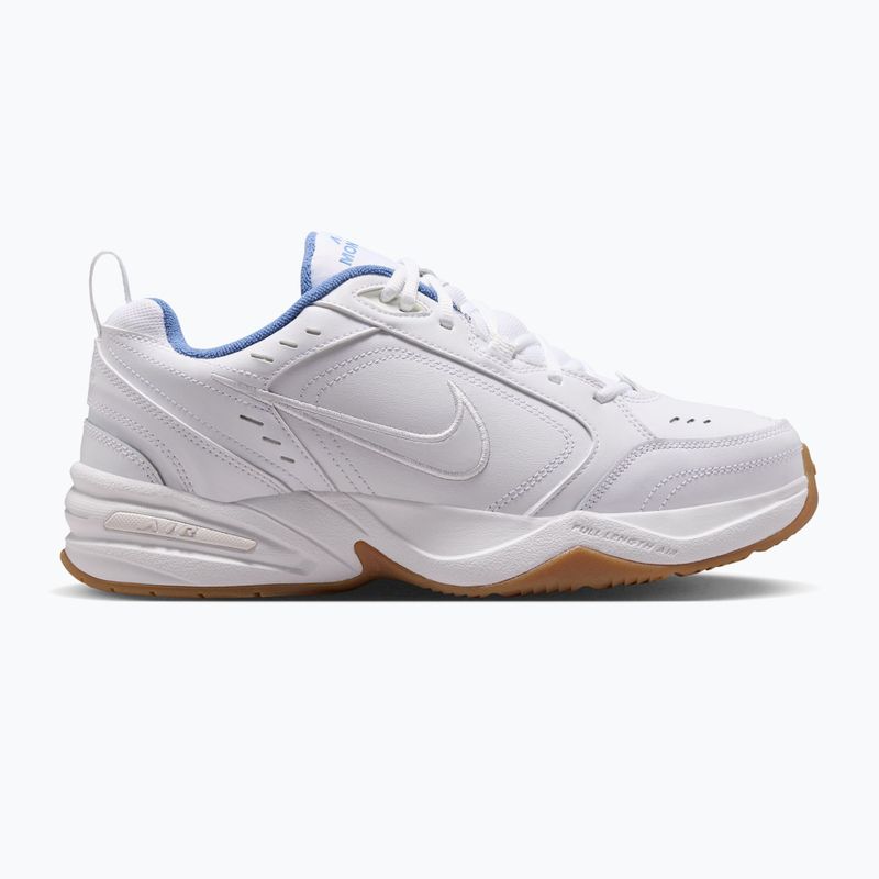 Pánske tréningové topánky Nike Air Monarch IV white/indigo storm/gum light brown/white