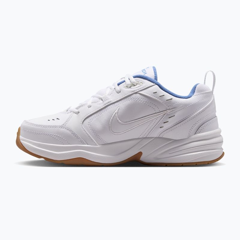 Pánske tréningové topánky Nike Air Monarch IV white/indigo storm/gum light brown/white 2