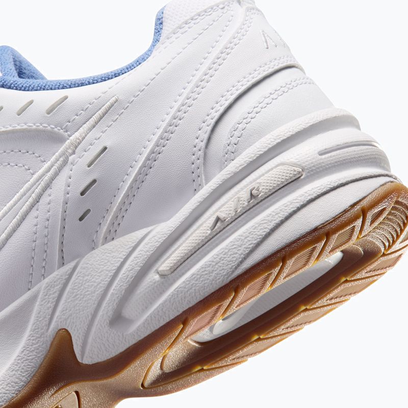 Pánske tréningové topánky Nike Air Monarch IV white/indigo storm/gum light brown/white 6