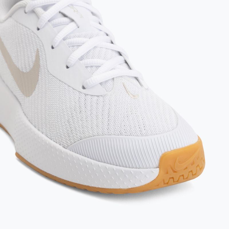 Dámske tenisové topánky Nike Vapor Lite 3 White/Summit White/Light Orewood Brown 7