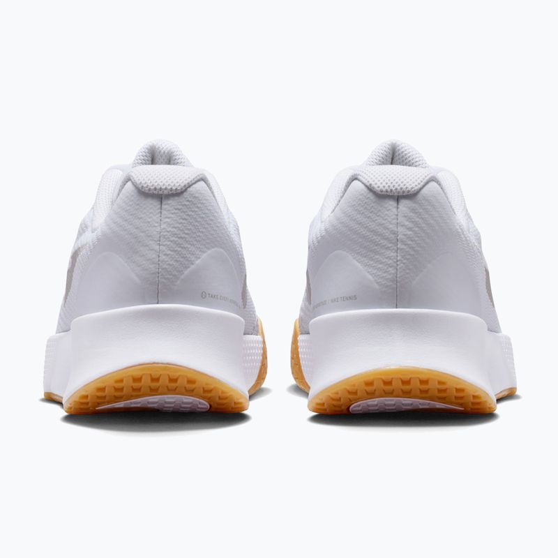 Dámske tenisové topánky Nike Vapor Lite 3 White/Summit White/Light Orewood Brown 4