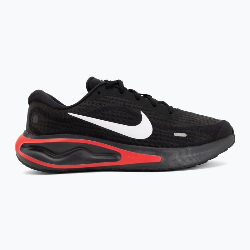 Pánske bežecké topánky Nike Journey Run black/dark smoke grey/red orbit/white 2