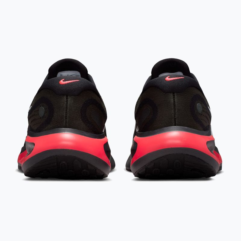 Pánske bežecké topánky Nike Journey Run black/dark smoke grey/red orbit/white 6