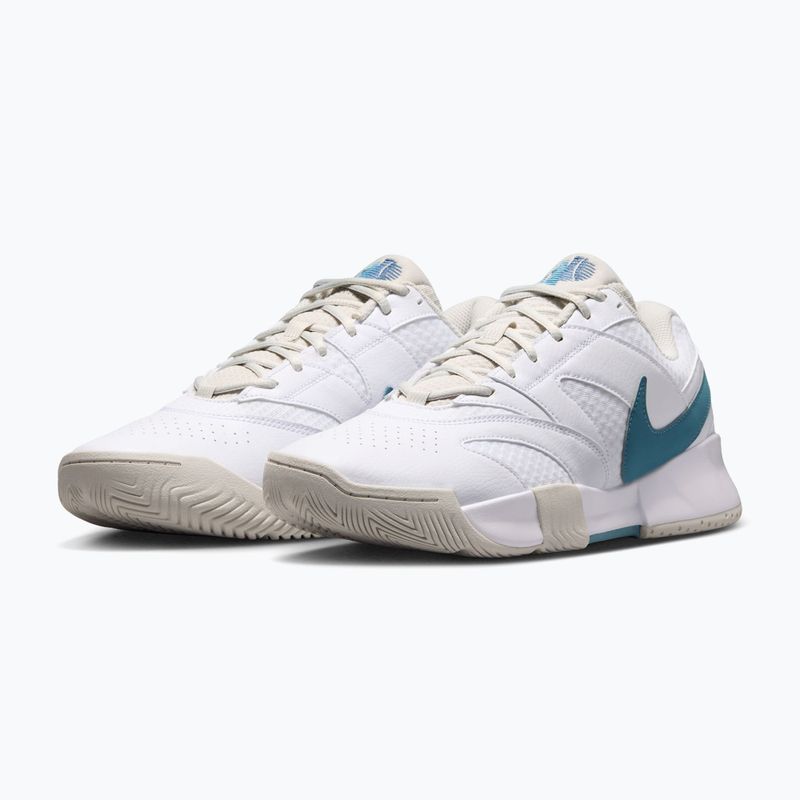 Pánske tenisové topánky Nike Court Lite 4 White/Light Bone/New Slate/Smokey Blue 3