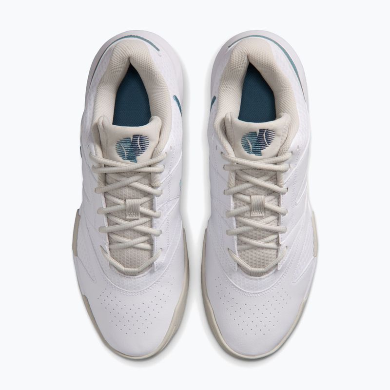 Pánske tenisové topánky Nike Court Lite 4 White/Light Bone/New Slate/Smokey Blue 5