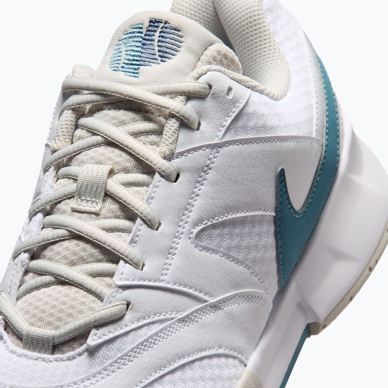 Pánske tenisové topánky Nike Court Lite 4 White/Light Bone/New Slate/Smokey Blue 7