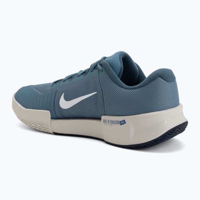 Pánske tenisové topánky Nike GP Challenge Pro smokey blue/light bone/new slate/white 3