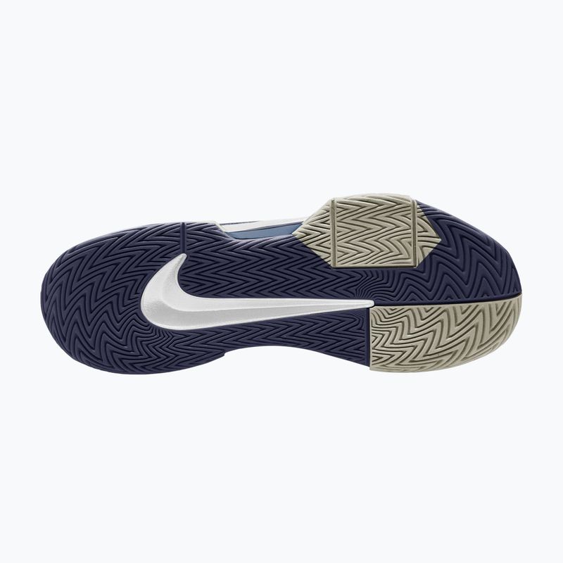 Pánske tenisové topánky Nike GP Challenge Pro smokey blue/light bone/new slate/white 4