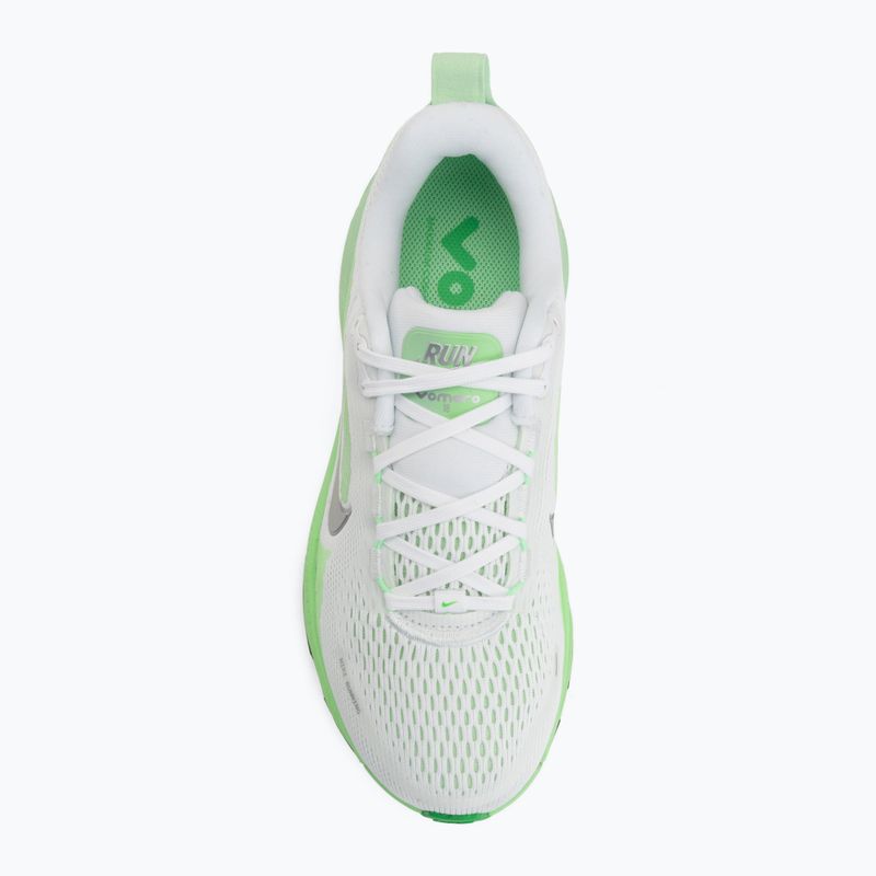Dámske bežecké topánky Nike Vomero 18 white/illusion green/metallic silver 5