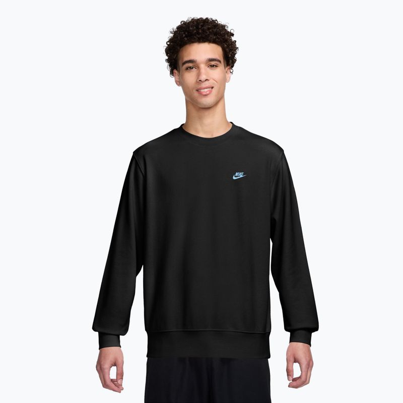 Pánska mikina Nike Club black/football blue