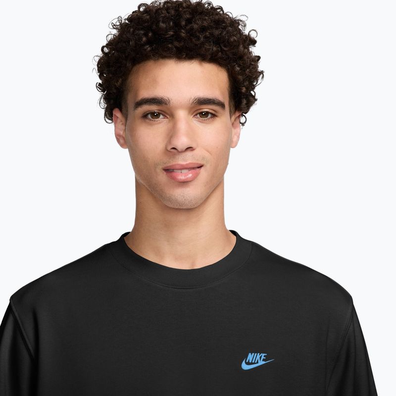 Pánska mikina Nike Club black/football blue 3